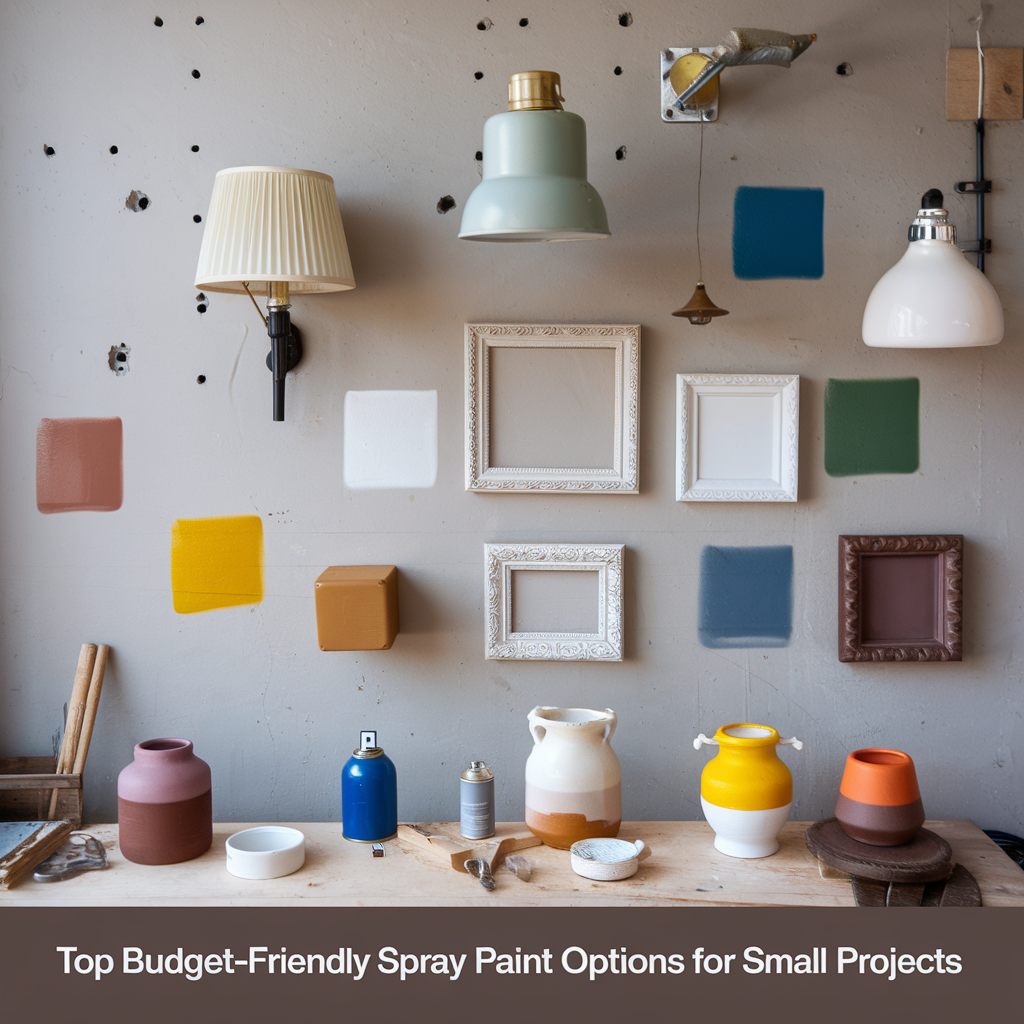 Top Budget-Friendly Spray Paint Options for Small Projects