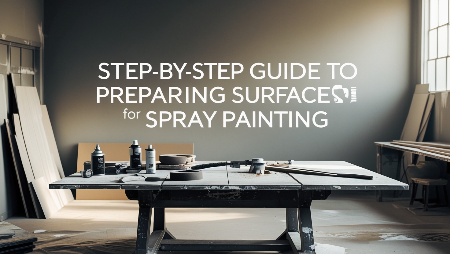 Step-by-Step Guide to Preparing Surfaces for Spray Painting