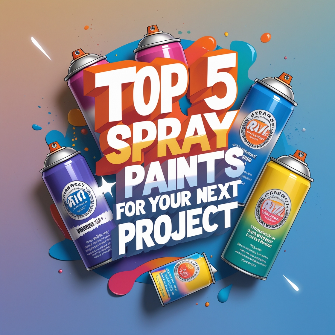 Top 5 Spray Paints for Your Next Project