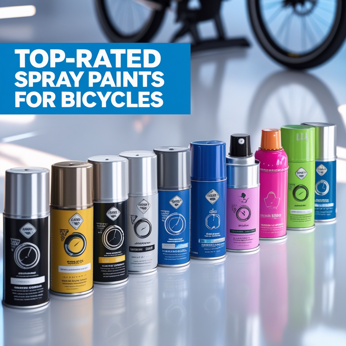 Top-Rated Spray Paints for Bicycles