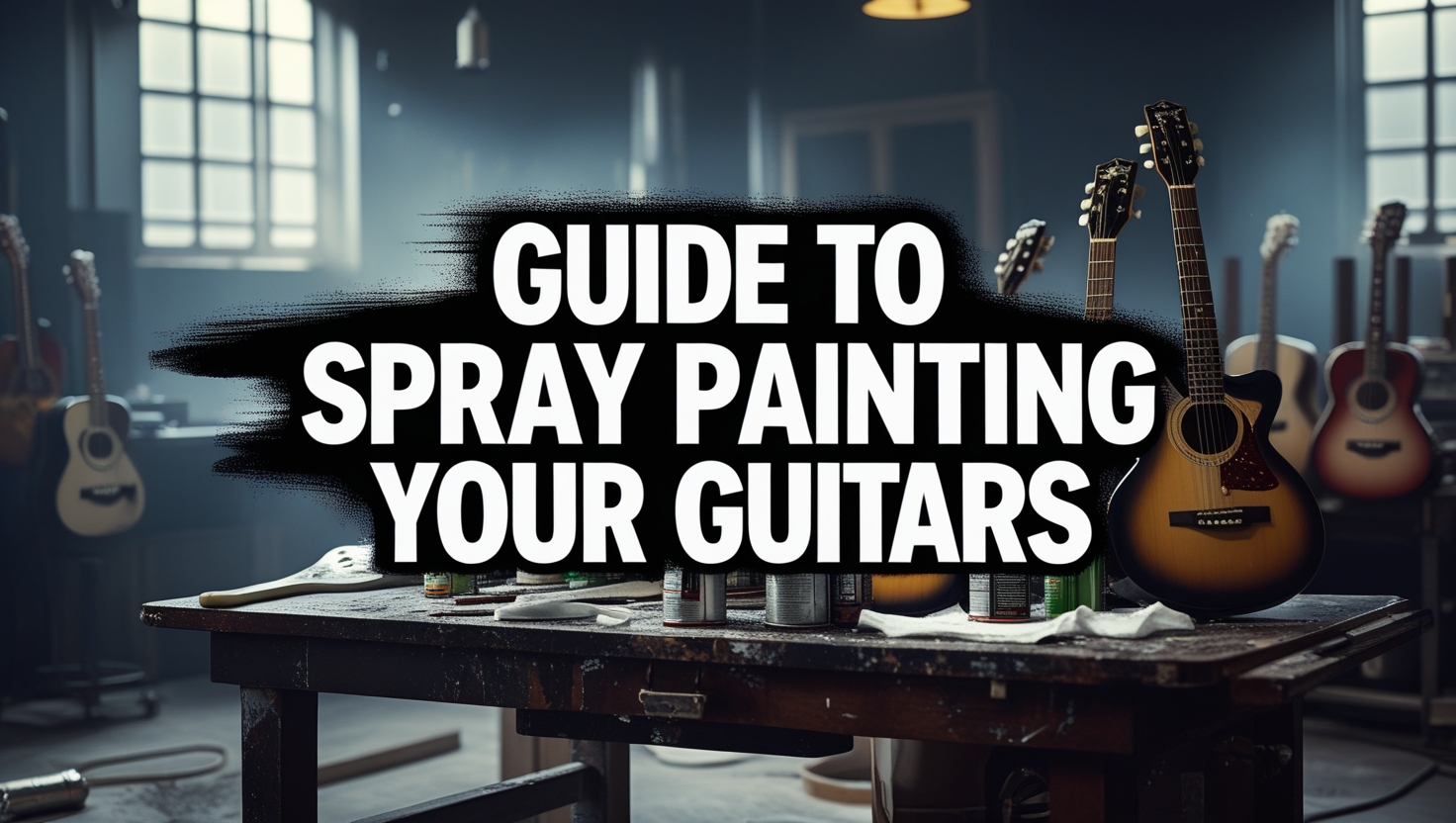 Spray Paint Your Guitar