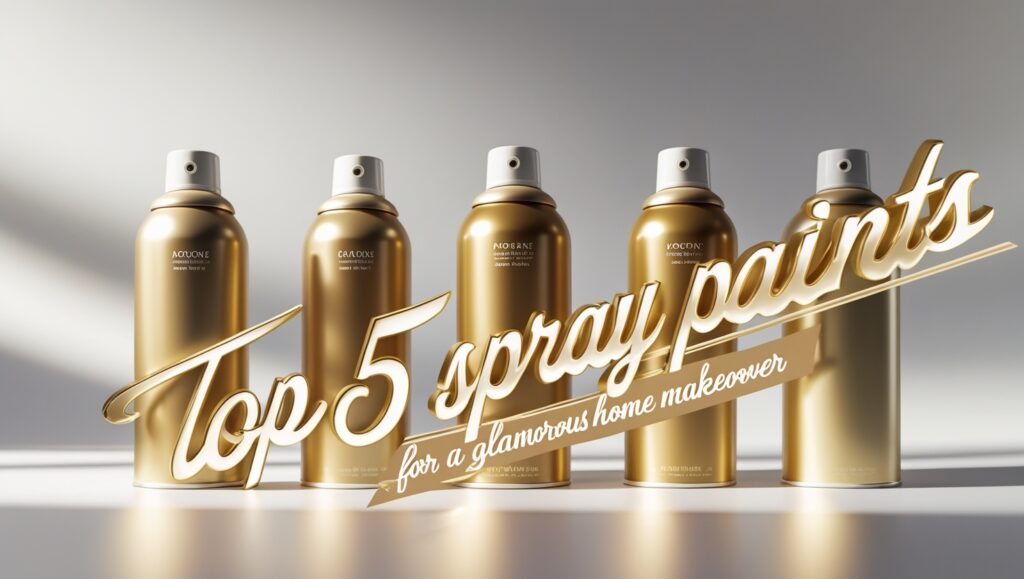 Top 5 Gold Spray Paints for a Glamorous Home Makeover