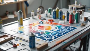 Guide to Spray Painting Intricate Designs