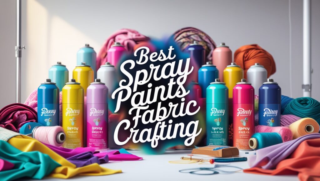 Spray Paints for Fabric Crafting