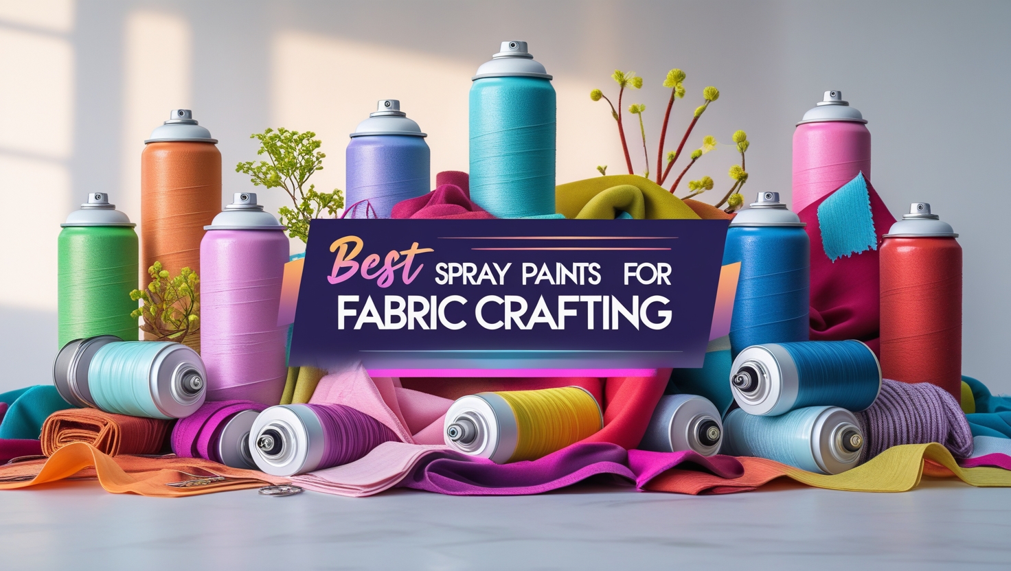 Best Spray Paints for Fabric Crafting
