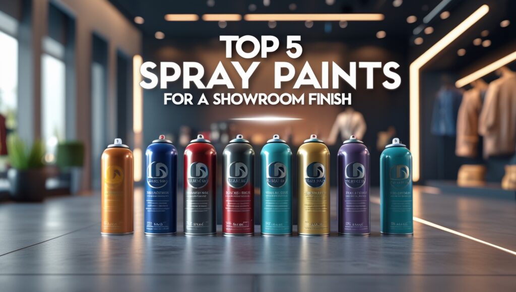 Top 5 Spray Paints for a showroom Finish