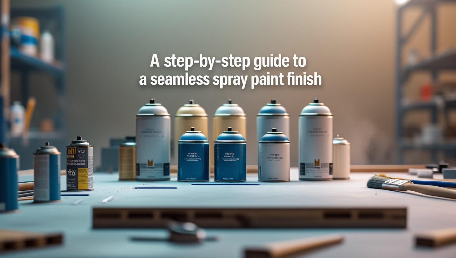 spray paint finish