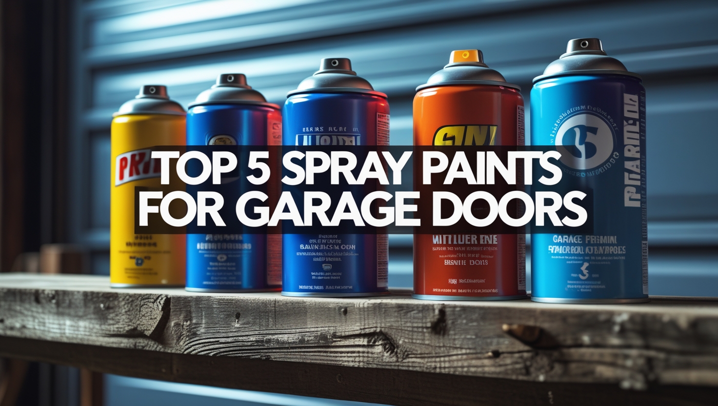 Top 5 Spray Paints for Garage Doors