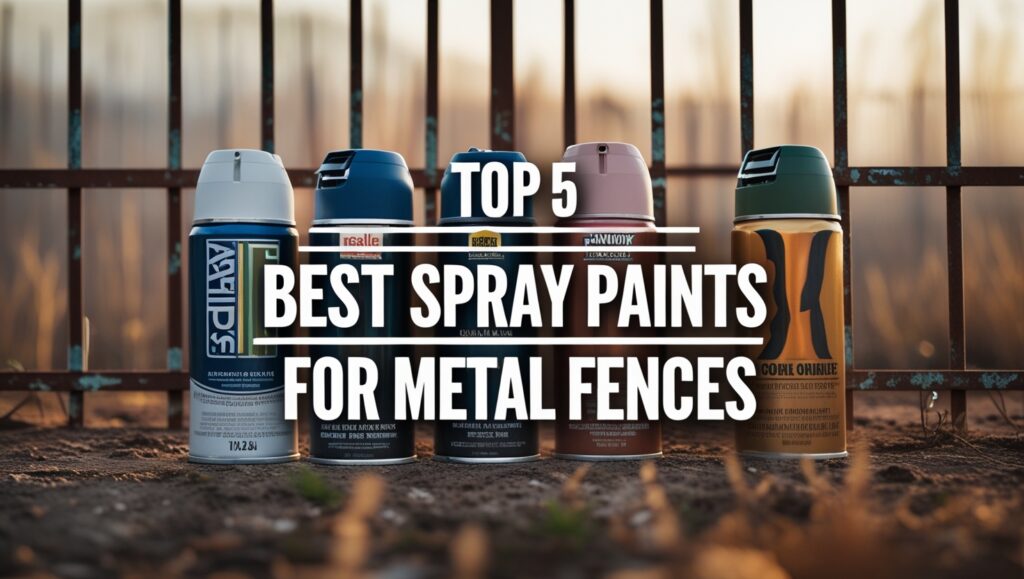Top 5 Best Spray Paints for Metal Fences