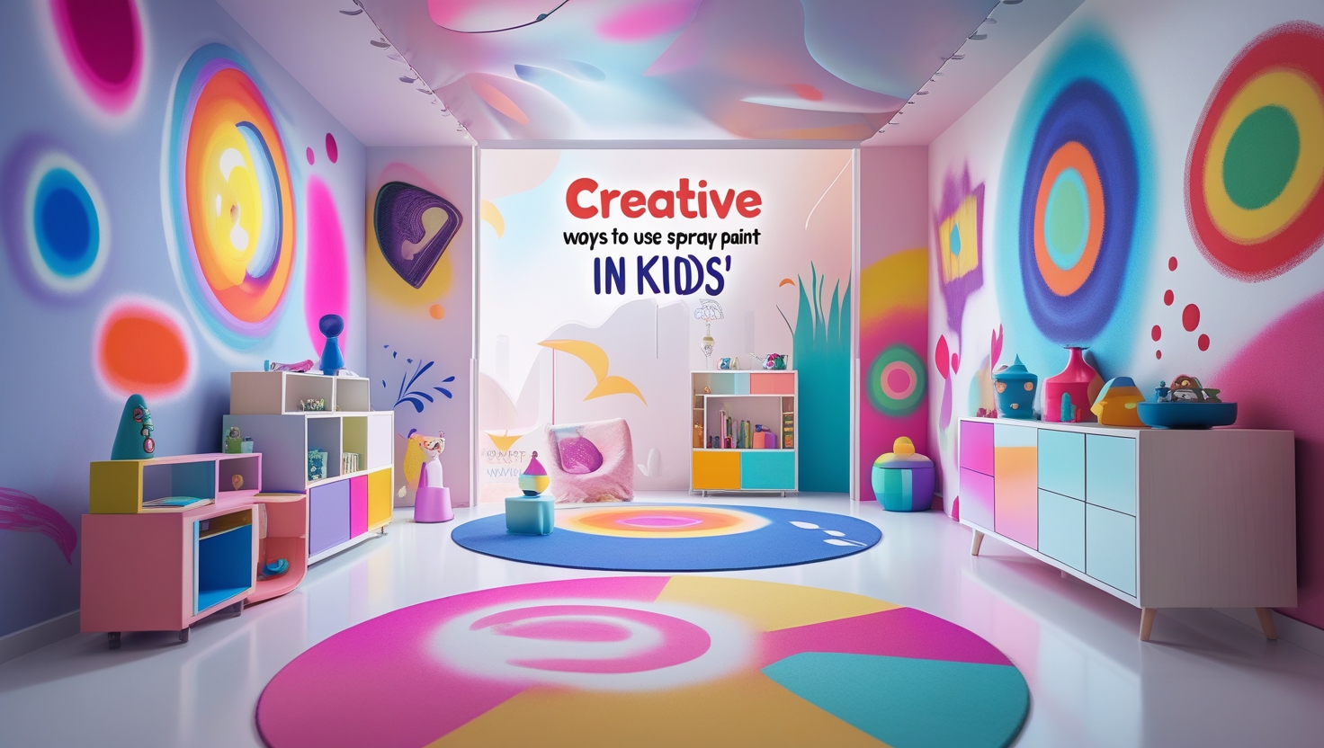 Using Spray Paint in Kids' Rooms
