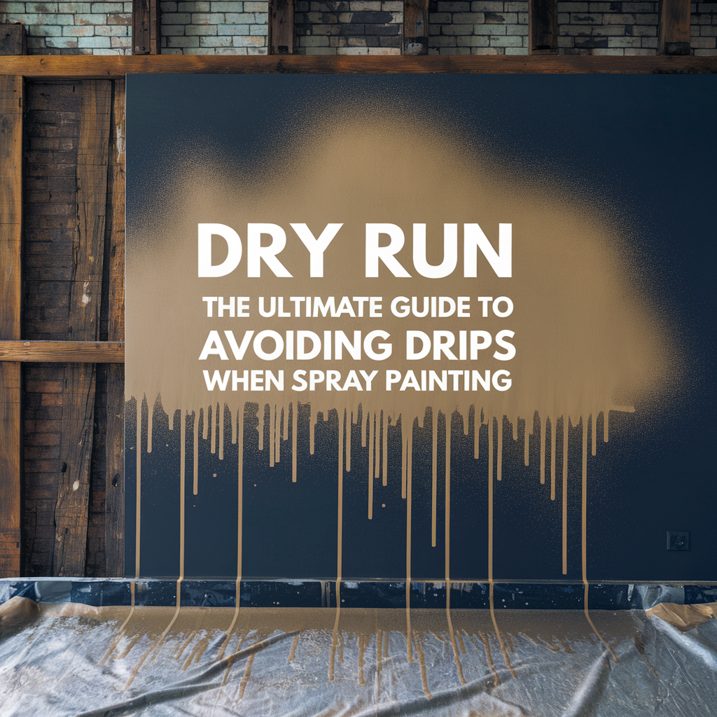 Guide to Avoiding Drips When Spray Painting