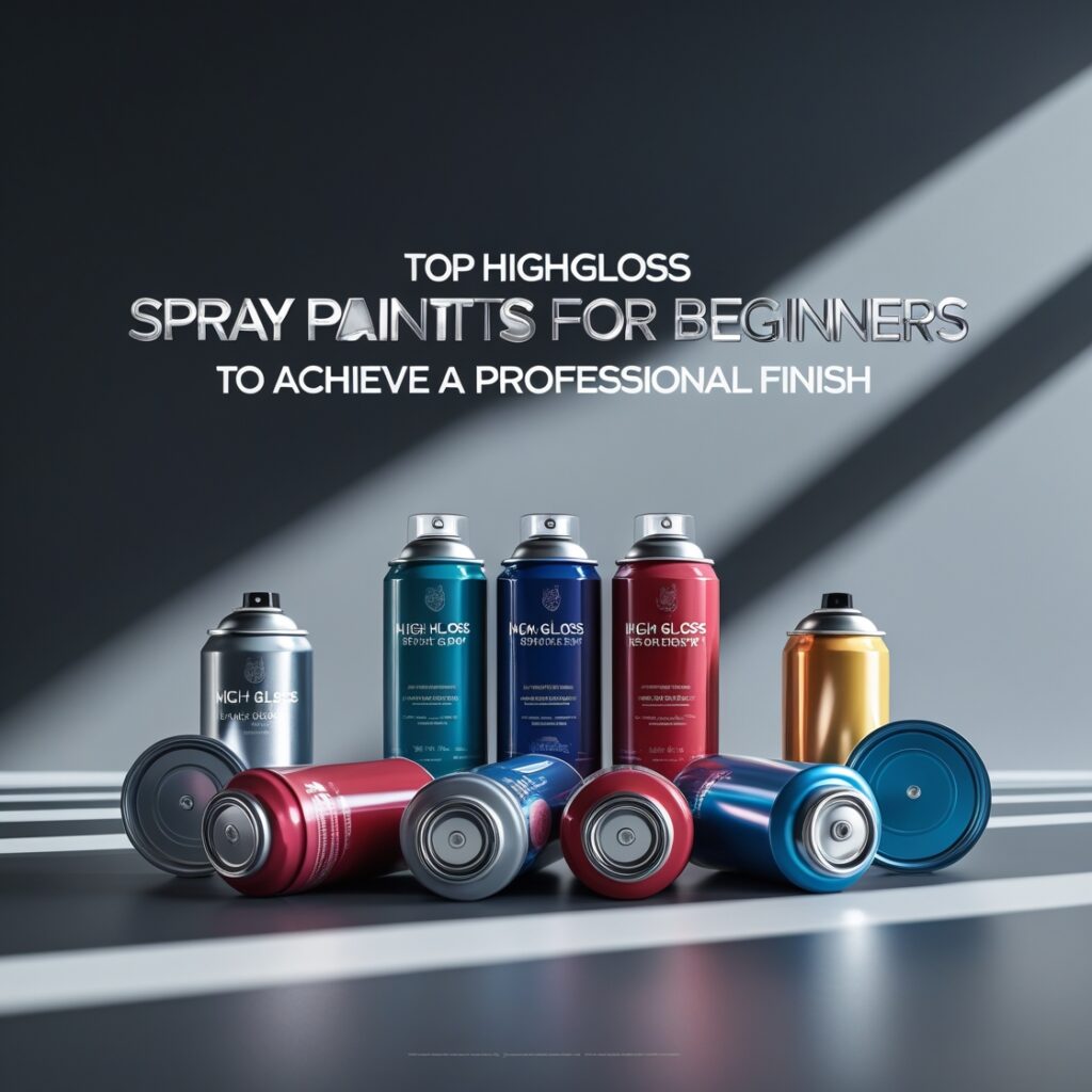 Top High-Gloss Spray Paints for Beginners 