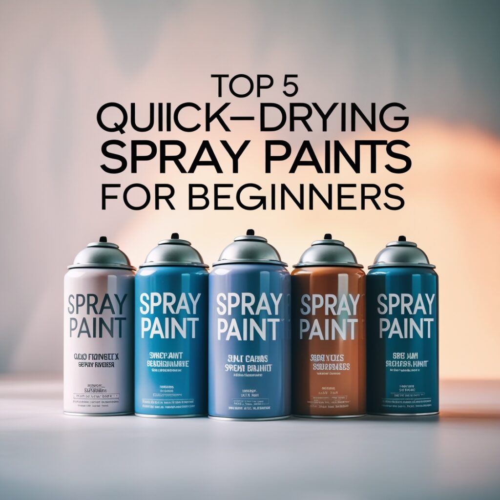 Top 5 Quick-Drying Spray Paints for Beginners