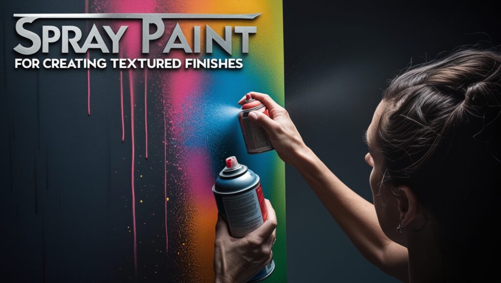 Spray Paint Techniques for Creating Textured Finishes