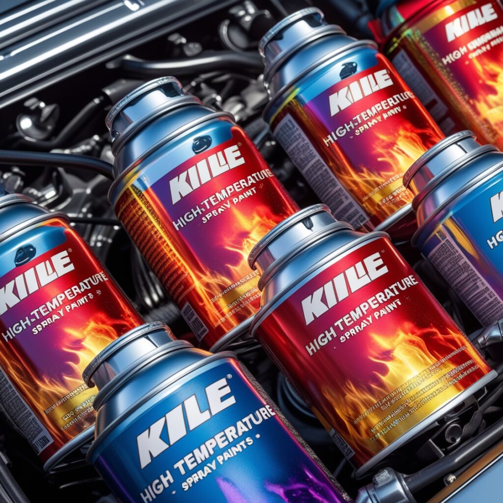 High-Temperature Spray Paints for Engines