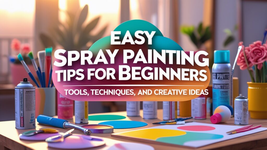 Easy Spray Painting Tips for Beginners: Tools, Techniques, and Creative Ideas