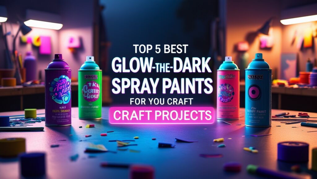 Best Glow-in-the-Dark Spray Paints for Your Craft Projects