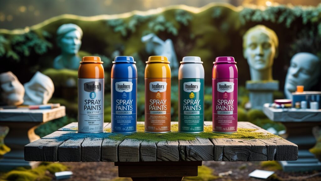Spray Paints for Outdoor Sculpture