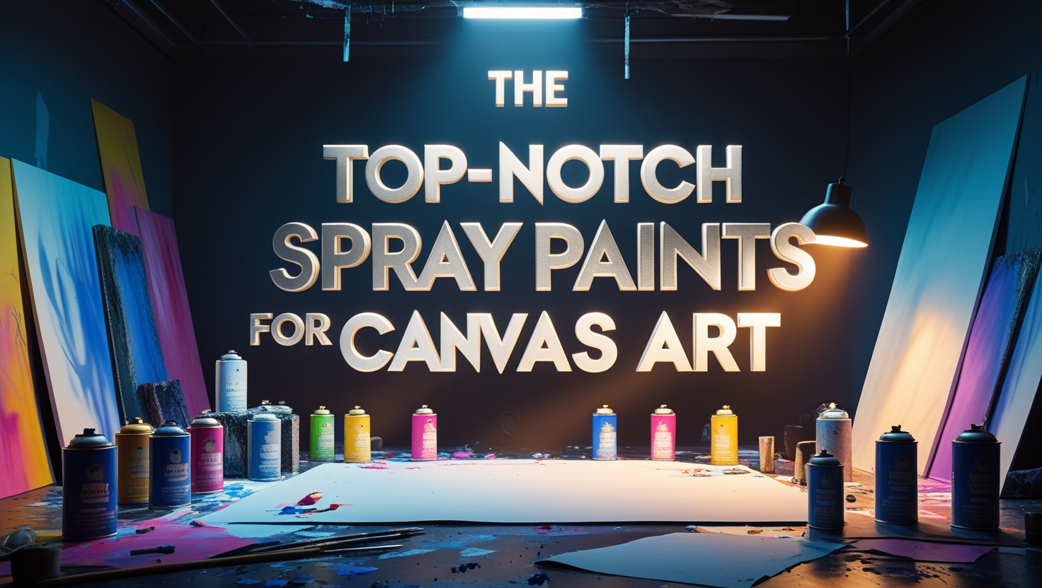The Top-Notch Spray Paints for Canvas Art