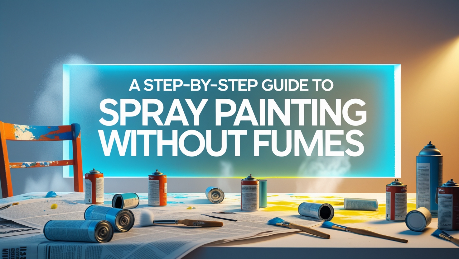 spray painting without fumes