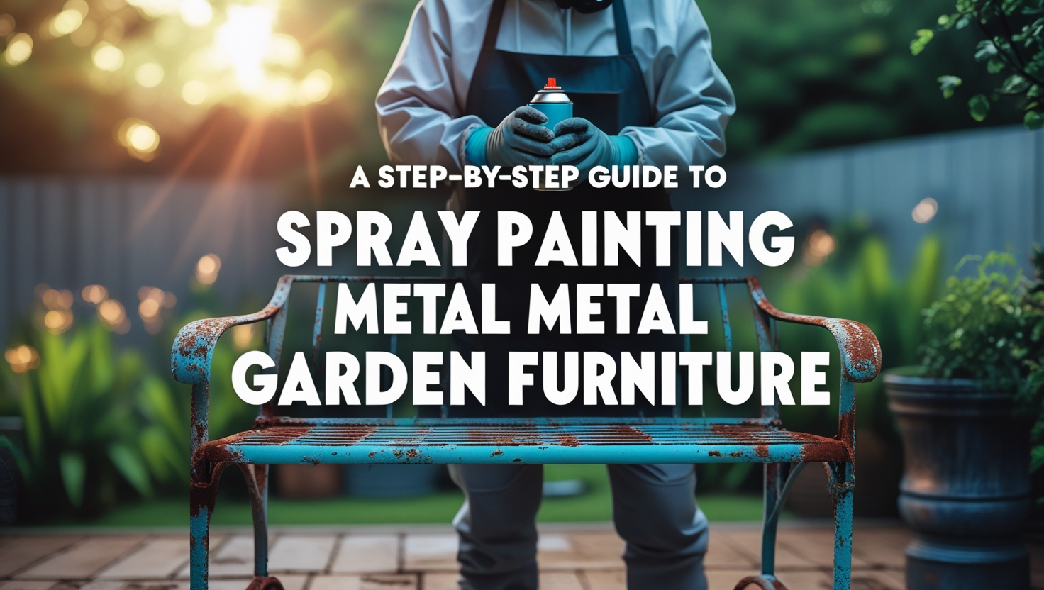 A Step-by-Step Guide to Spray Painting Metal Garden Furniture
