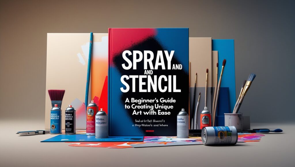 Spray and Stencil: Guide to Creating Unique Art with Ease for beginners