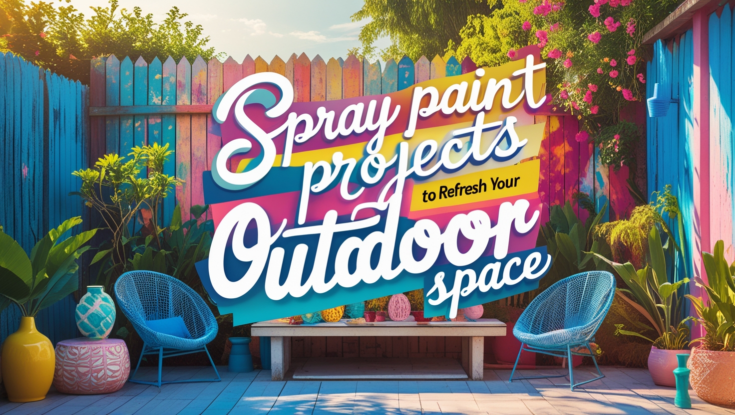 Spray Paint Projects to Refresh Your Outdoor Space