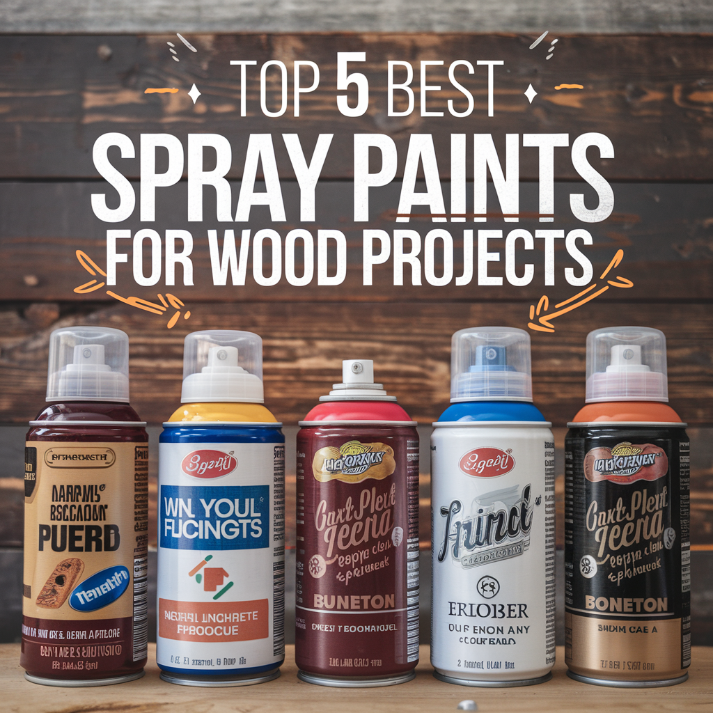 Best Spray Paints for Wood Projects